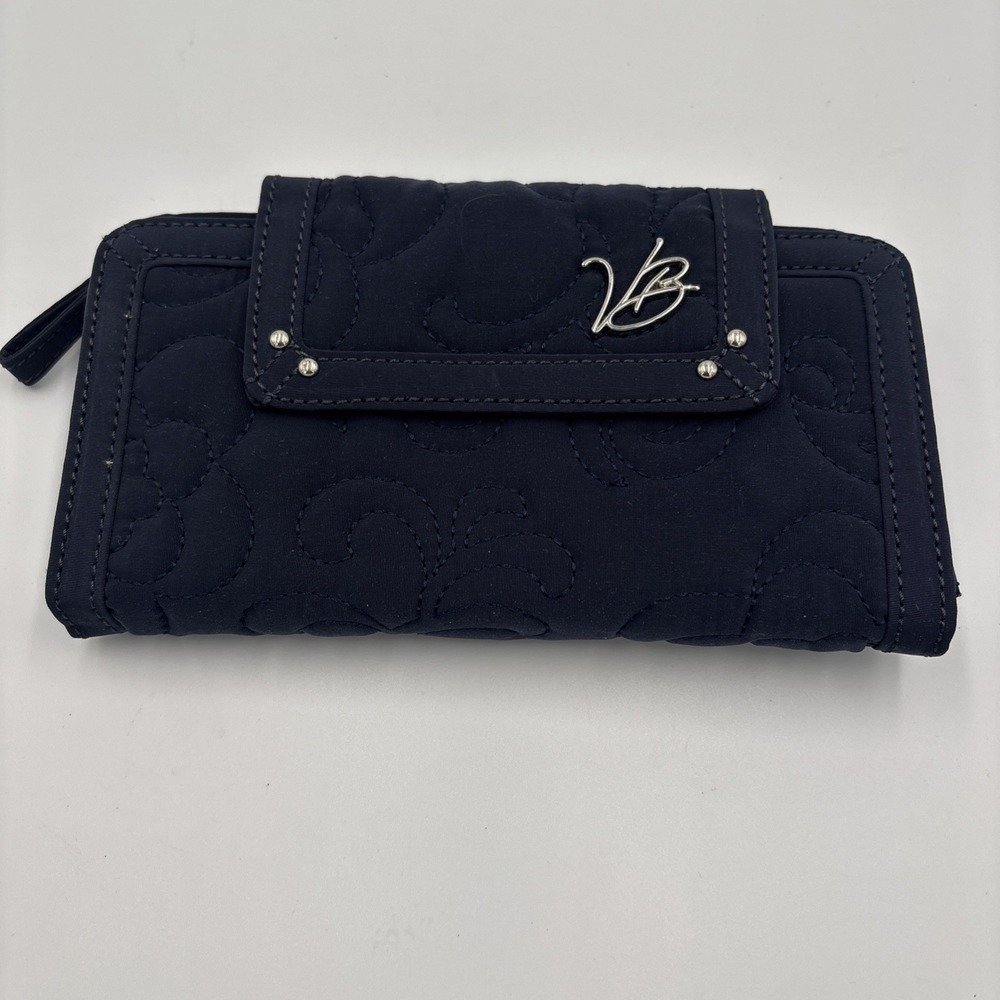 Vera Bradley Quilted Card Money Wallet checkbook‎ pen holder - Picture 6 of 6